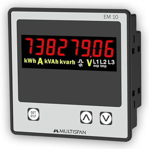 jayamurugan agencies -authorized dealers of multispan 3 phase Energy and power Factor - EPM-10