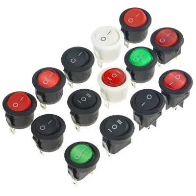 jayamurugan agencies -authorized dealers of c and s and TC 1PCS ON-OFF Round Rocker Toggle Switch